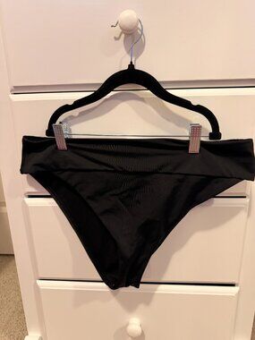 NWT Size 16 Black Bikini Bottoms